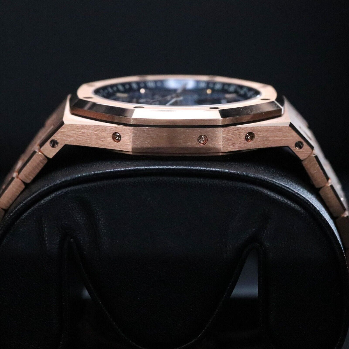 Audemars Piguet Royal Oak Perpetual Calendar 41m Rose Gold Ice Blue 26574OR