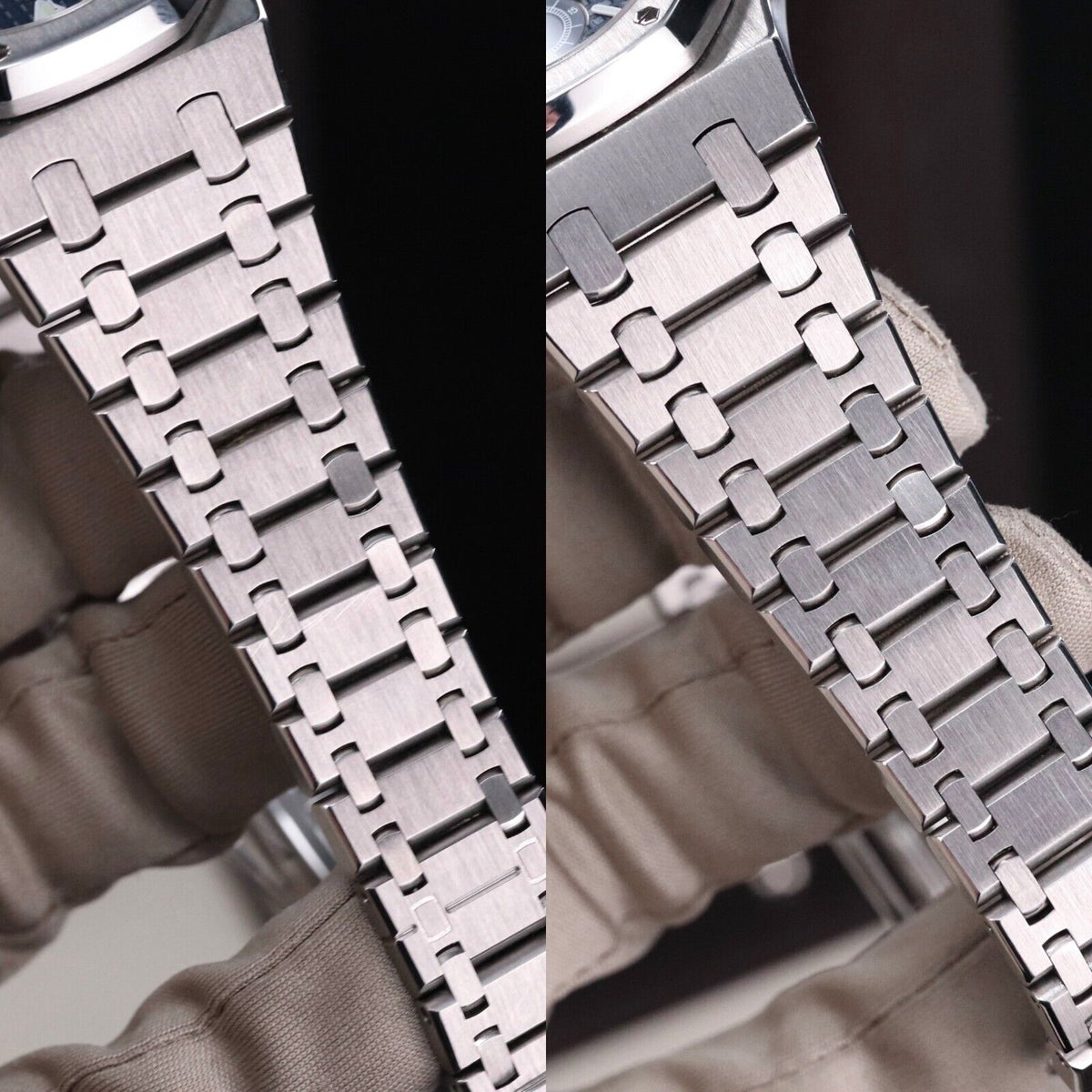 Audemars Piguet Royal Oak Chrono 39mm Blue White Dial RARE 26300ST.OO.1110ST.03 - Box & Paper