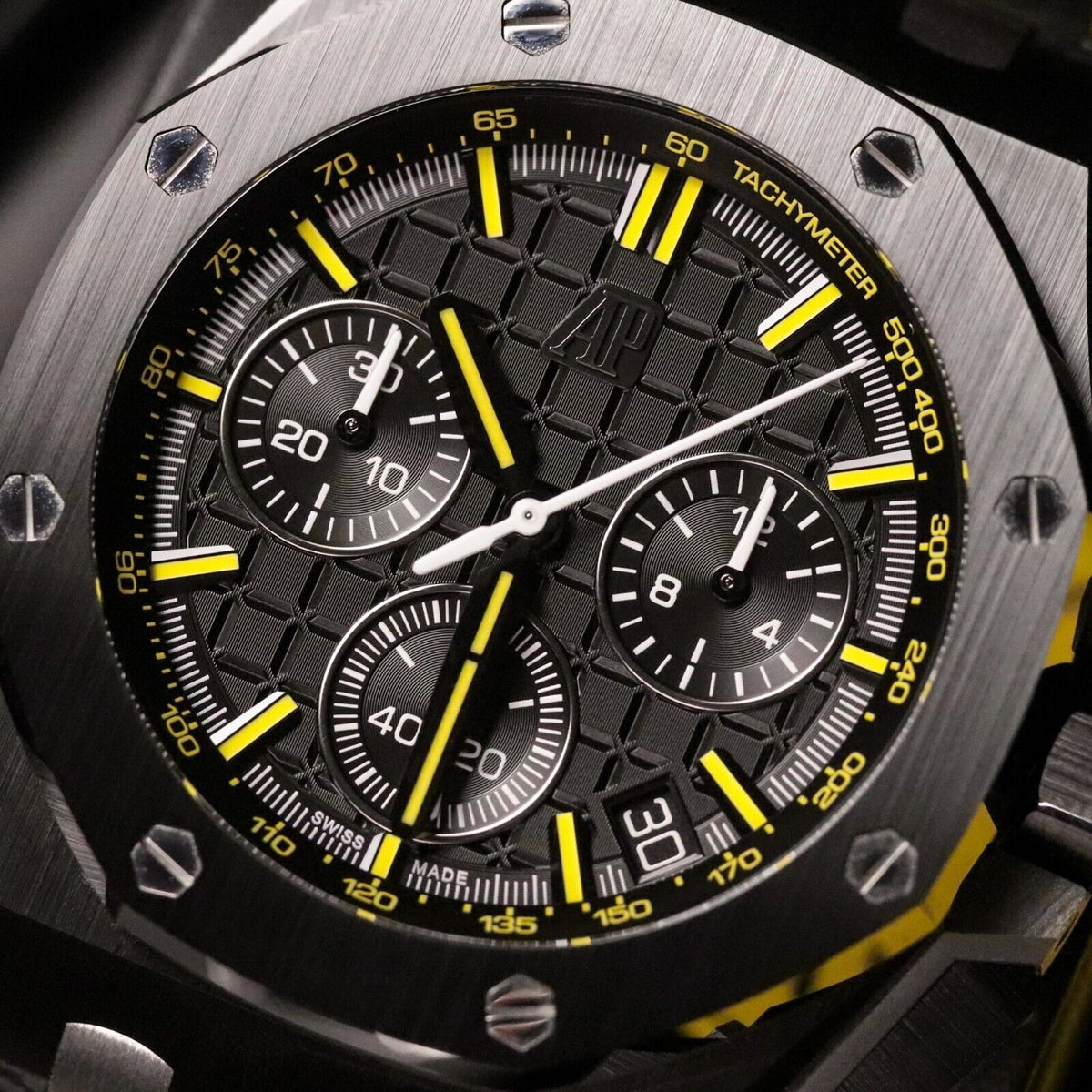 Audemars Piguet Royal Oak Offshore End of Days 43mm Black Ceramic Yellow 26420CE.OO.A005VE.01