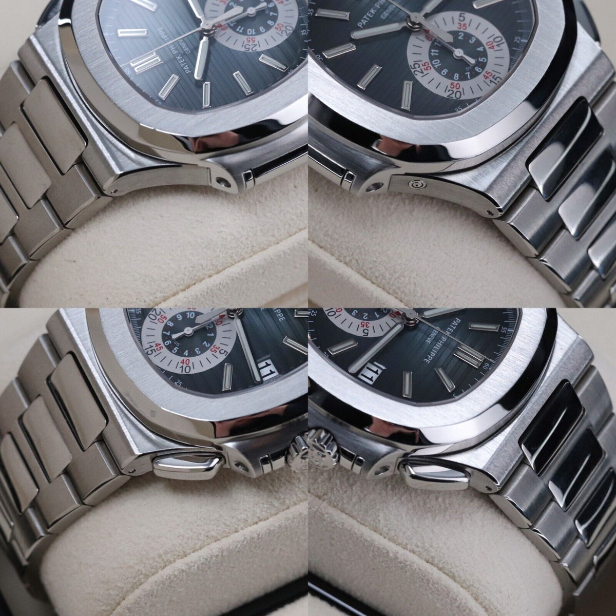 Patek Philippe Nautilus 5980/1A-001 Gradient Blue Dial Steel Bracelet