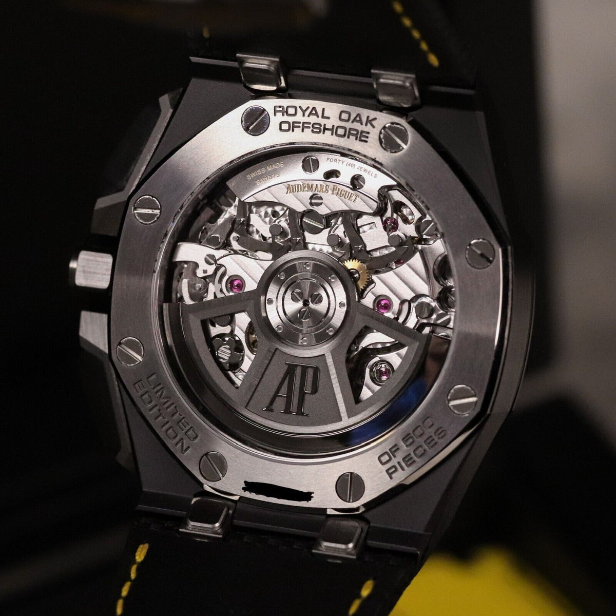 Audemars Piguet Royal Oak Offshore End of Days 43mm Black Ceramic Yellow 26420CE.OO.A005VE.01