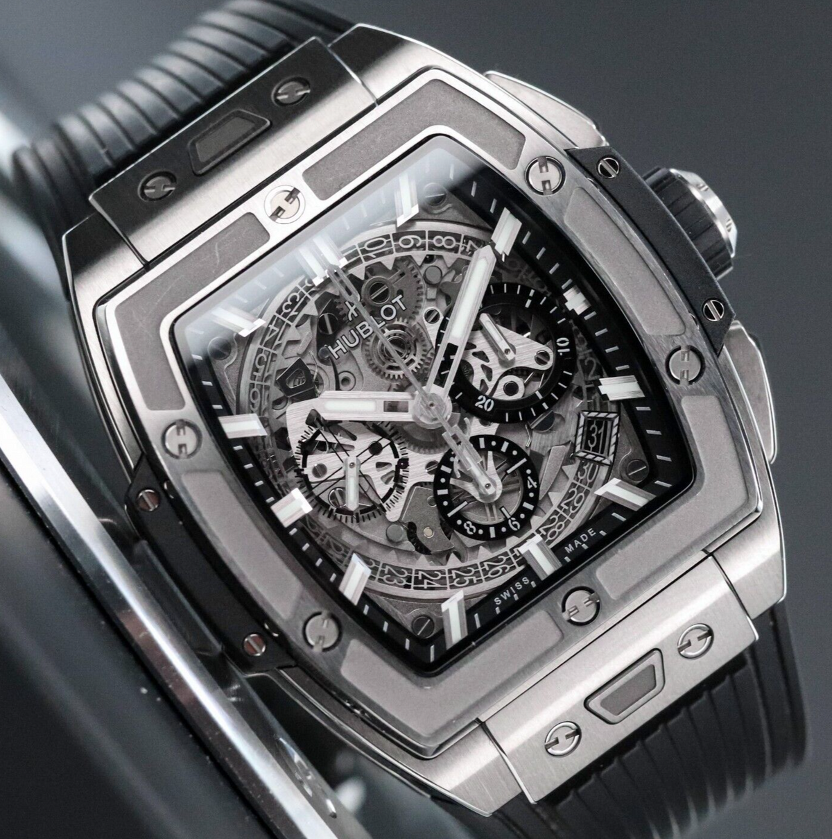 Hublot Spirit of Big Bang 42mm Titanium Skeleton 642.NX.0170.RX
