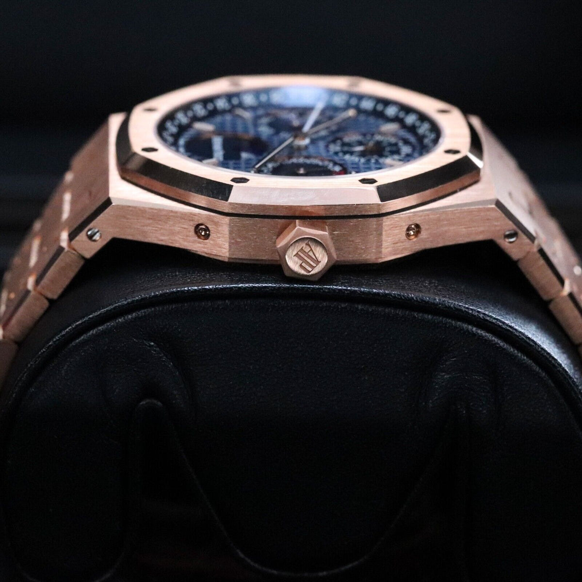 Audemars Piguet Royal Oak Perpetual Calendar 41m Rose Gold Ice Blue 26574OR