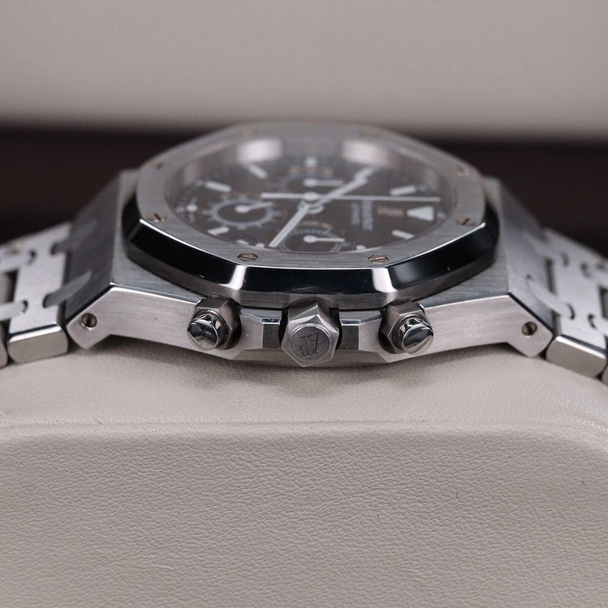 Audemars Piguet Royal Oak Chrono 39mm Blue White Dial RARE 26300ST.OO.1110ST.03 - Box & Paper