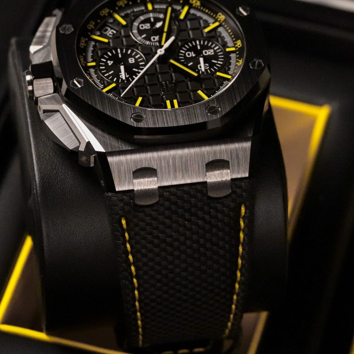 Audemars Piguet Royal Oak Offshore End of Days 43mm Black Ceramic Yellow 26420CE.OO.A005VE.01