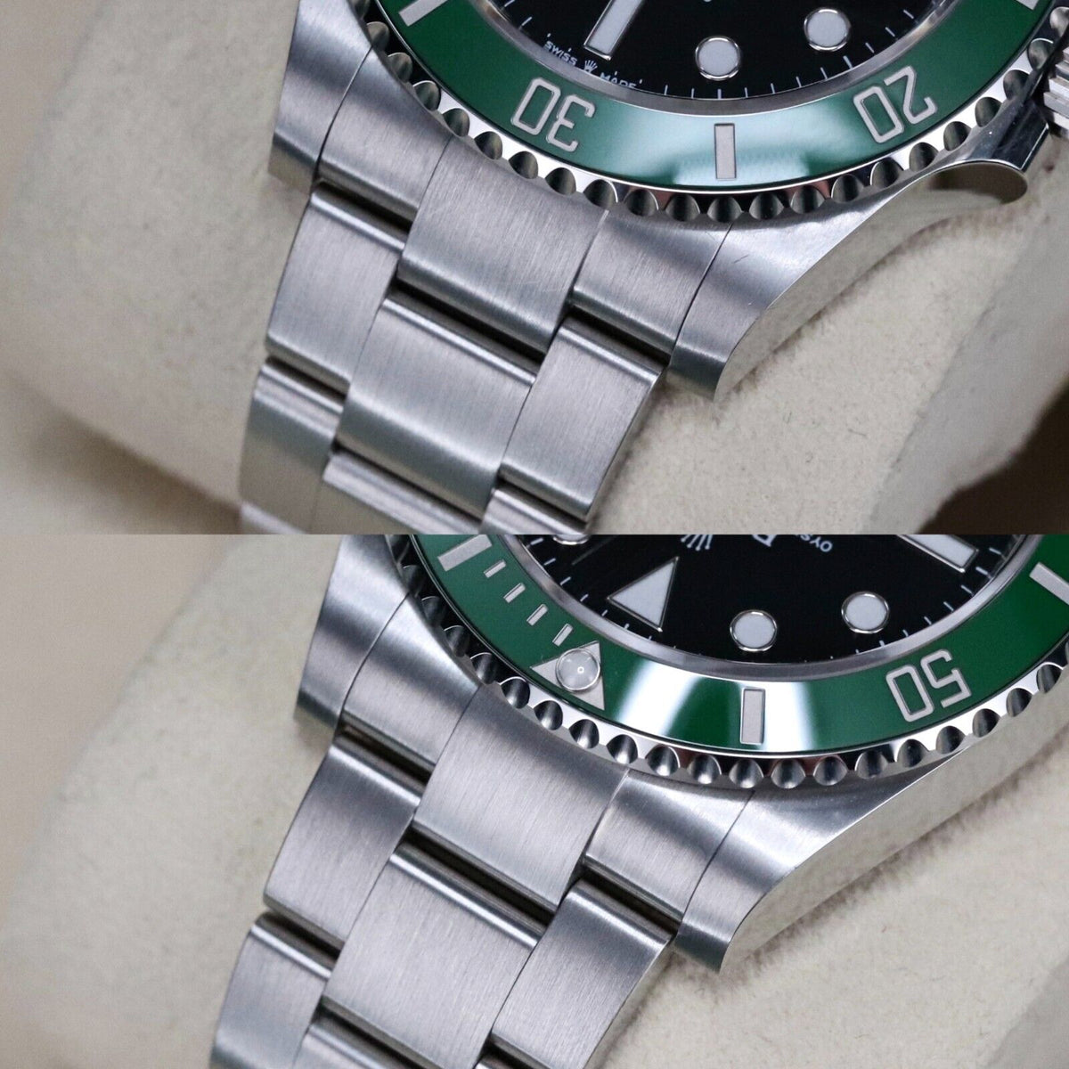 Rolex Submariner STARBUCKS Green Bezel Black Dial Oyster Steel Bracelet Sub Date 126610LV