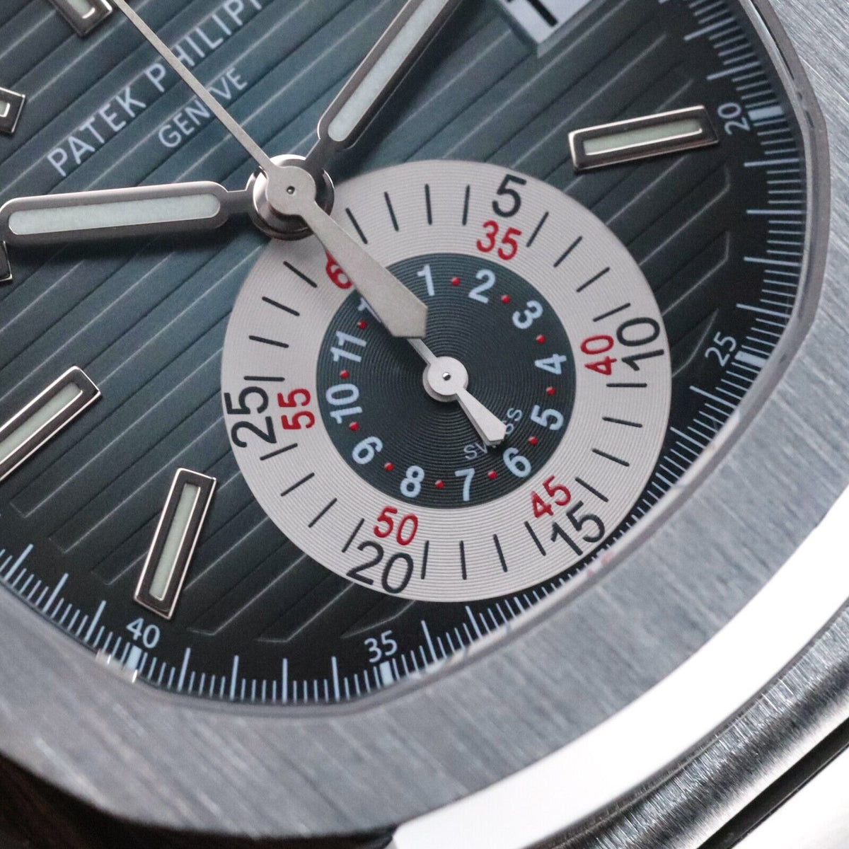 Patek Philippe Nautilus 5980/1A-001 Gradient Blue Dial Steel Bracelet