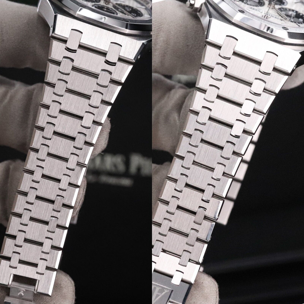 Audemars Piguet Royal Oak Chrono 41mm White Dial Black Steel Panda 26331ST.OO.1220ST.03