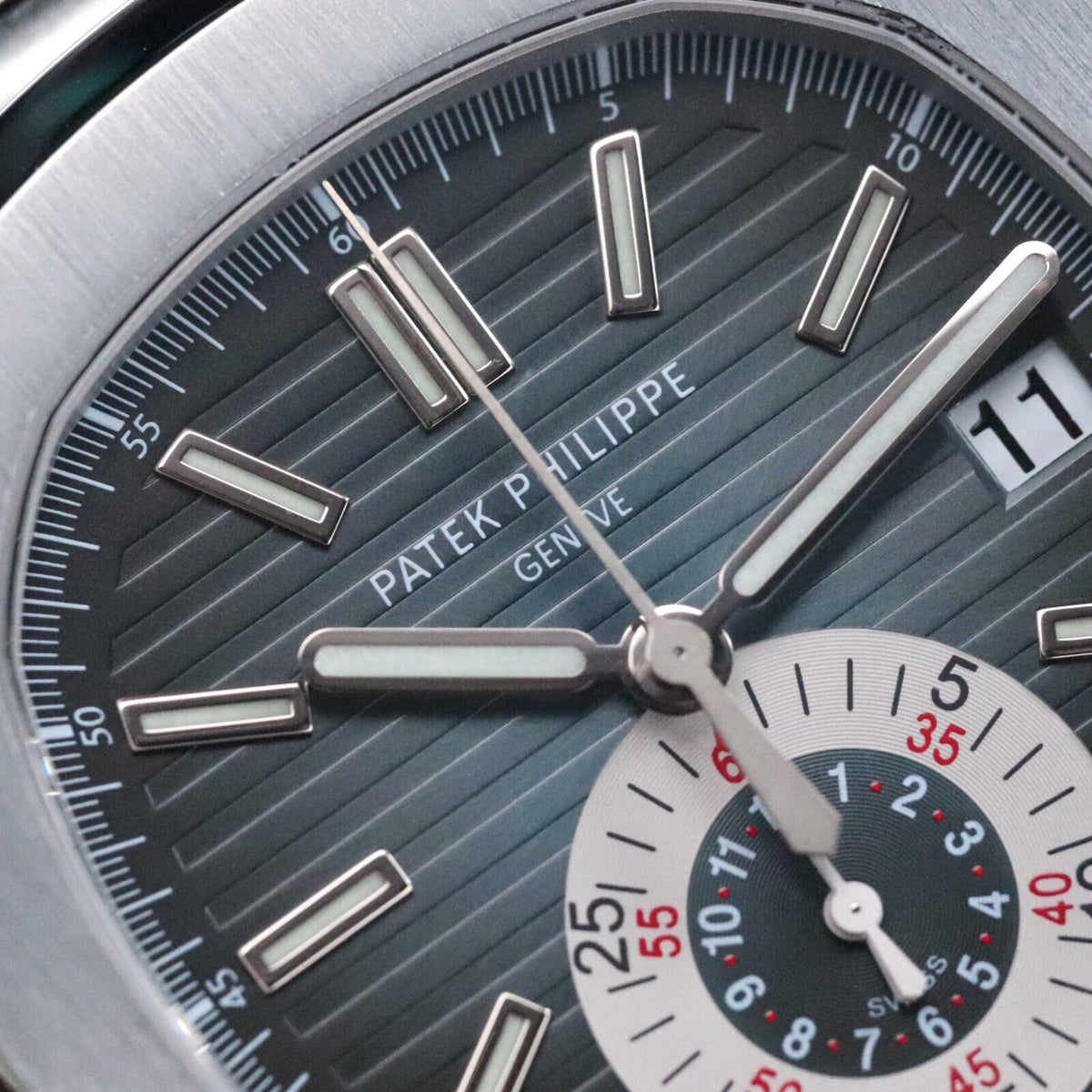 Patek Philippe Nautilus 5980/1A-001 Gradient Blue Dial Steel Bracelet