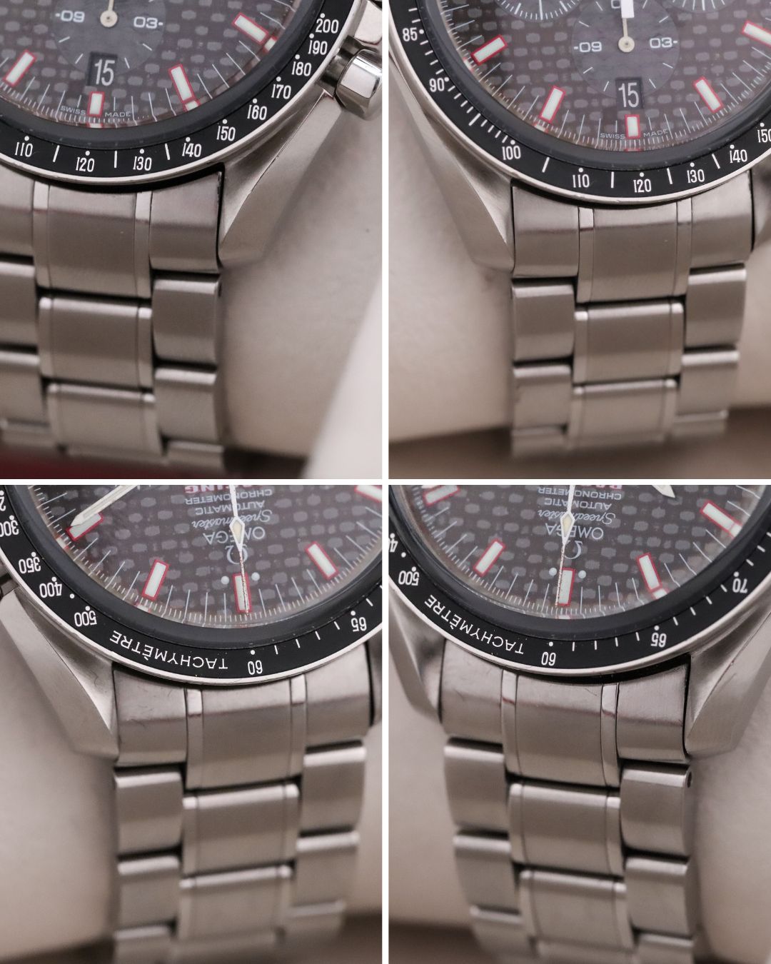 Omega Speedmaster Racing 42mm Black Carbon Fiber Dial Stainless Steel 3552.59.00