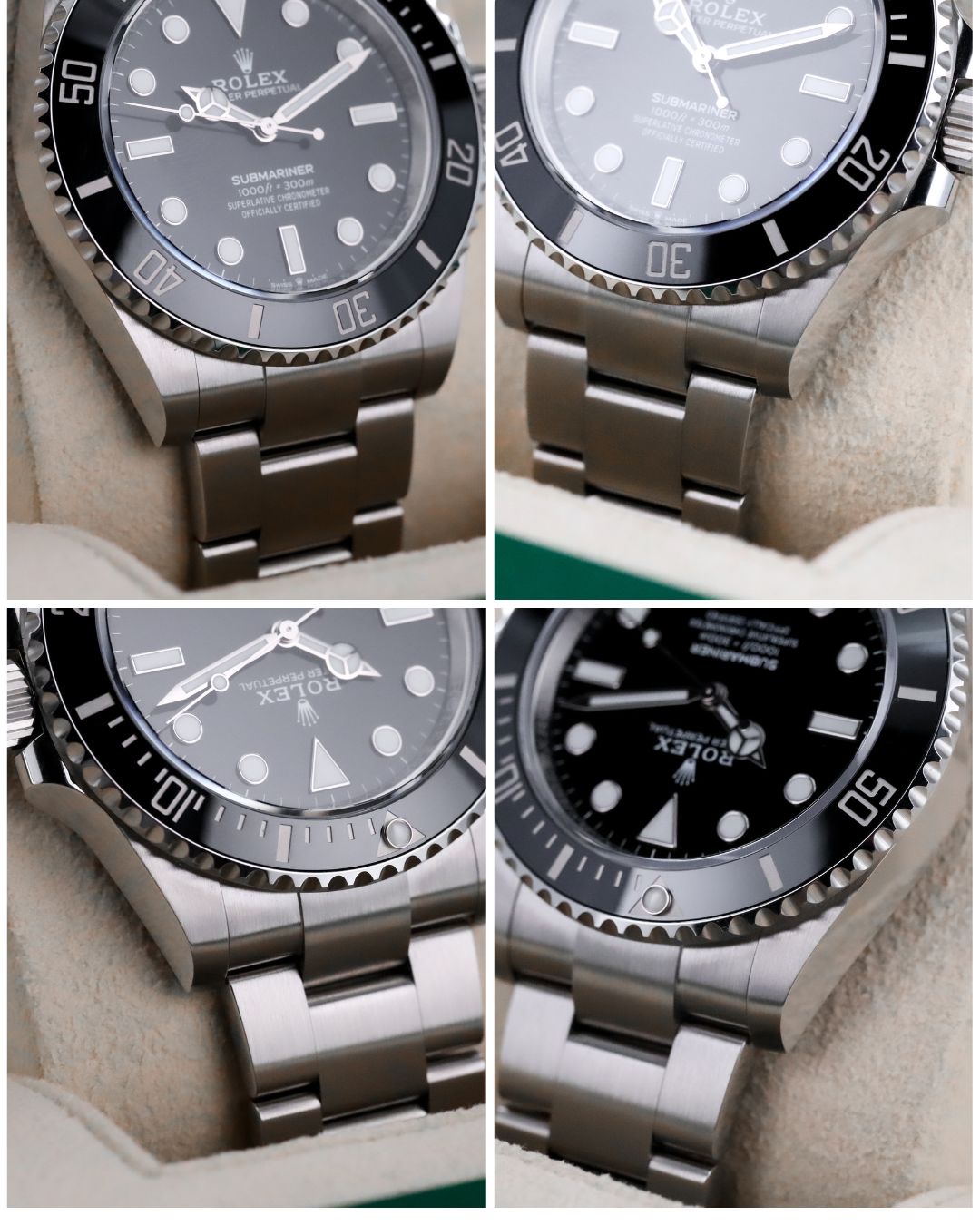 Rolex Submariner Sub No Date 41mm Black Ceramic Bezel Oyster Steel Bracelet Black Dial 124060