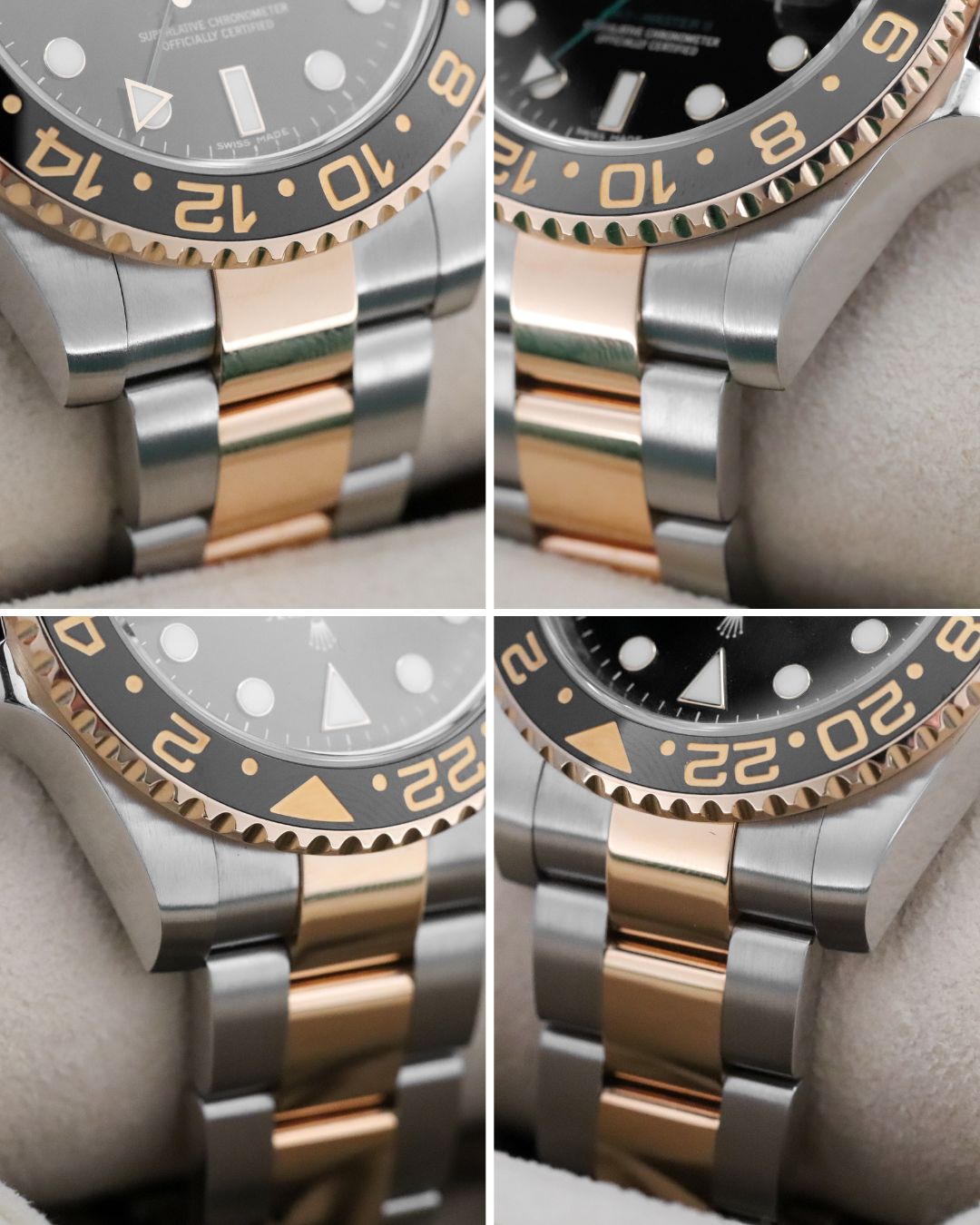 Rolex GMT-Master II 40mm Two Tone Yellow Gold Black Dial Green Arrow Oyster 116713LN - Discontinued Complete Set