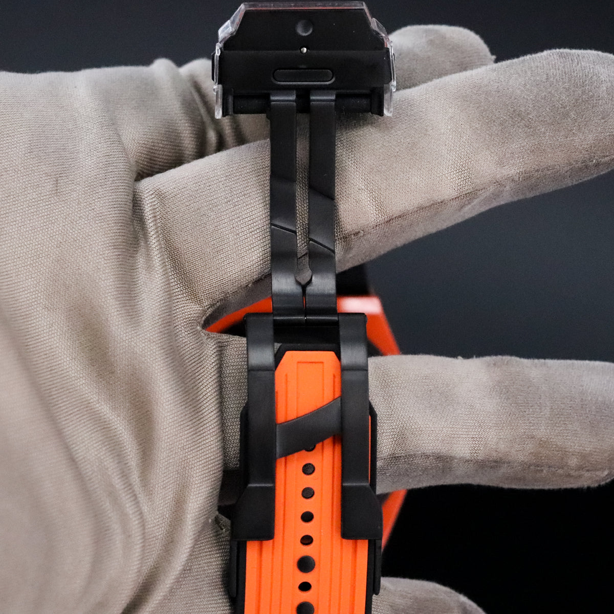 Hublot Big Bang Unico Orange 42mm Limited Skeleton Dial Ceramic Orange on Rubber 441.CU.5910.RX