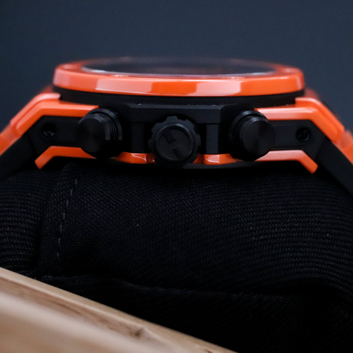 Hublot Big Bang Unico Orange 42mm Limited Skeleton Dial Ceramic Orange on Rubber 441.CU.5910.RX