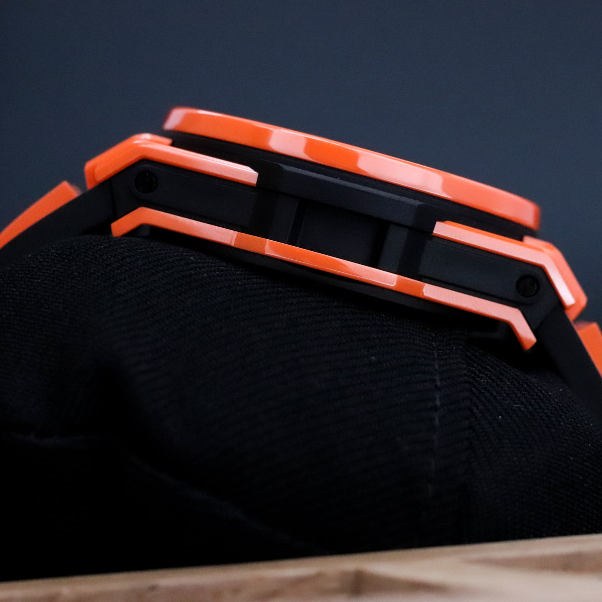 Hublot Big Bang Unico Orange 42mm Limited Skeleton Dial Ceramic Orange on Rubber 441.CU.5910.RX