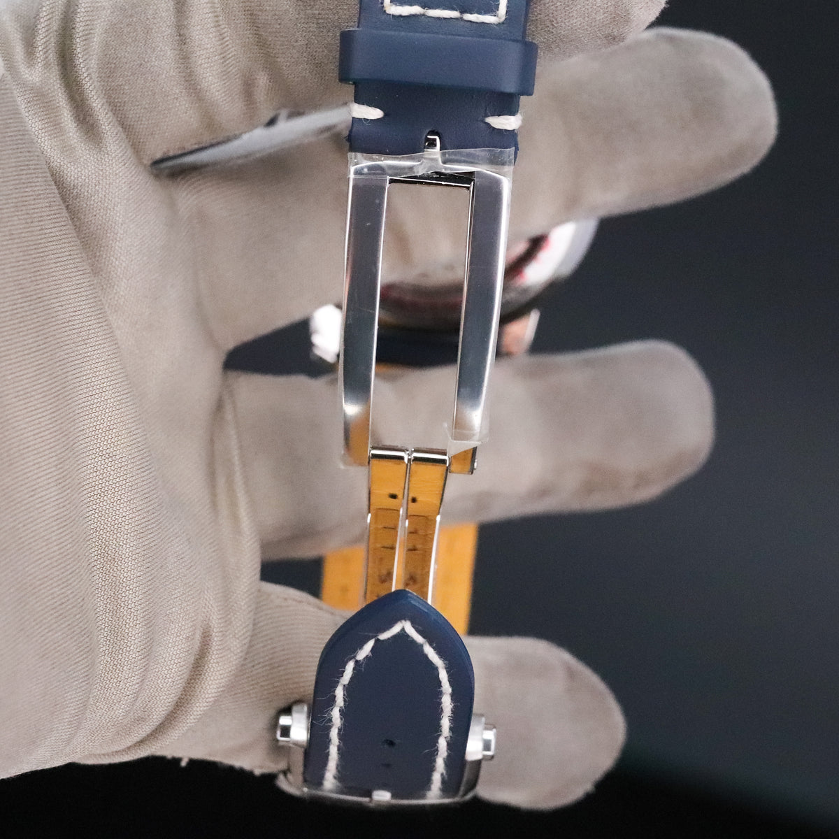 Breitling Top Time B01 Shelby 41mm Blue Dial Cobra Sapphire Crystal Stainless Chronograph AB01763A