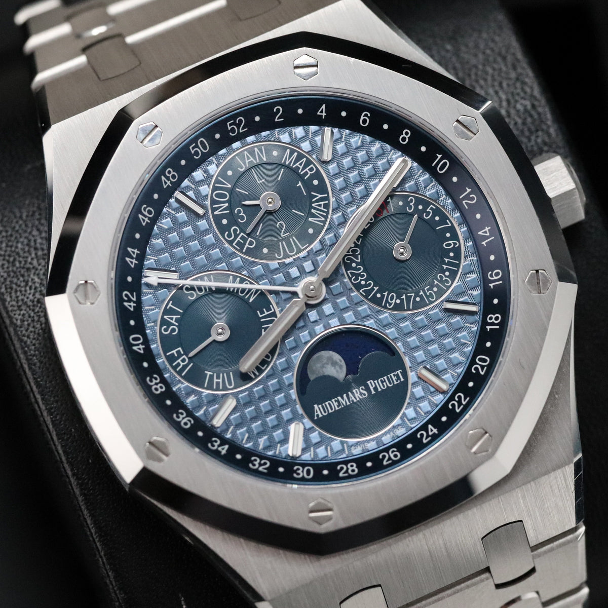 Audemars Piguet Royal Oak Perpetual Calendar Perpetual Calendar Blue Dial 41mm Stainless Steel 26574ST.OO.1220ST.02
