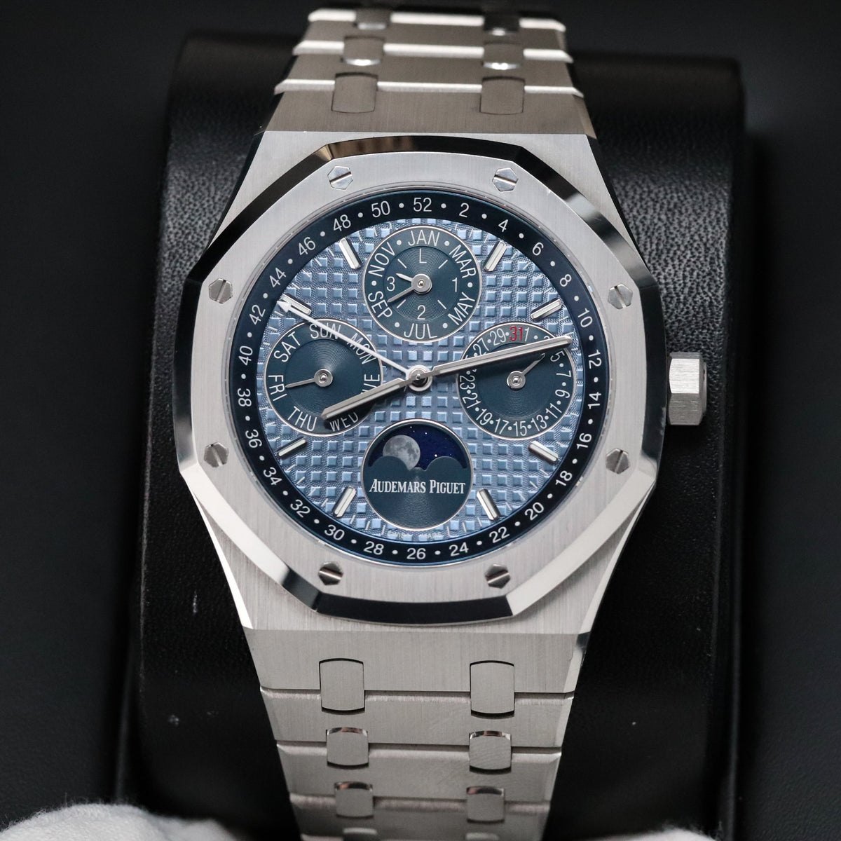 Audemars Piguet Royal Oak Perpetual Calendar Perpetual Calendar Blue Dial 41mm Stainless Steel 26574ST.OO.1220ST.02