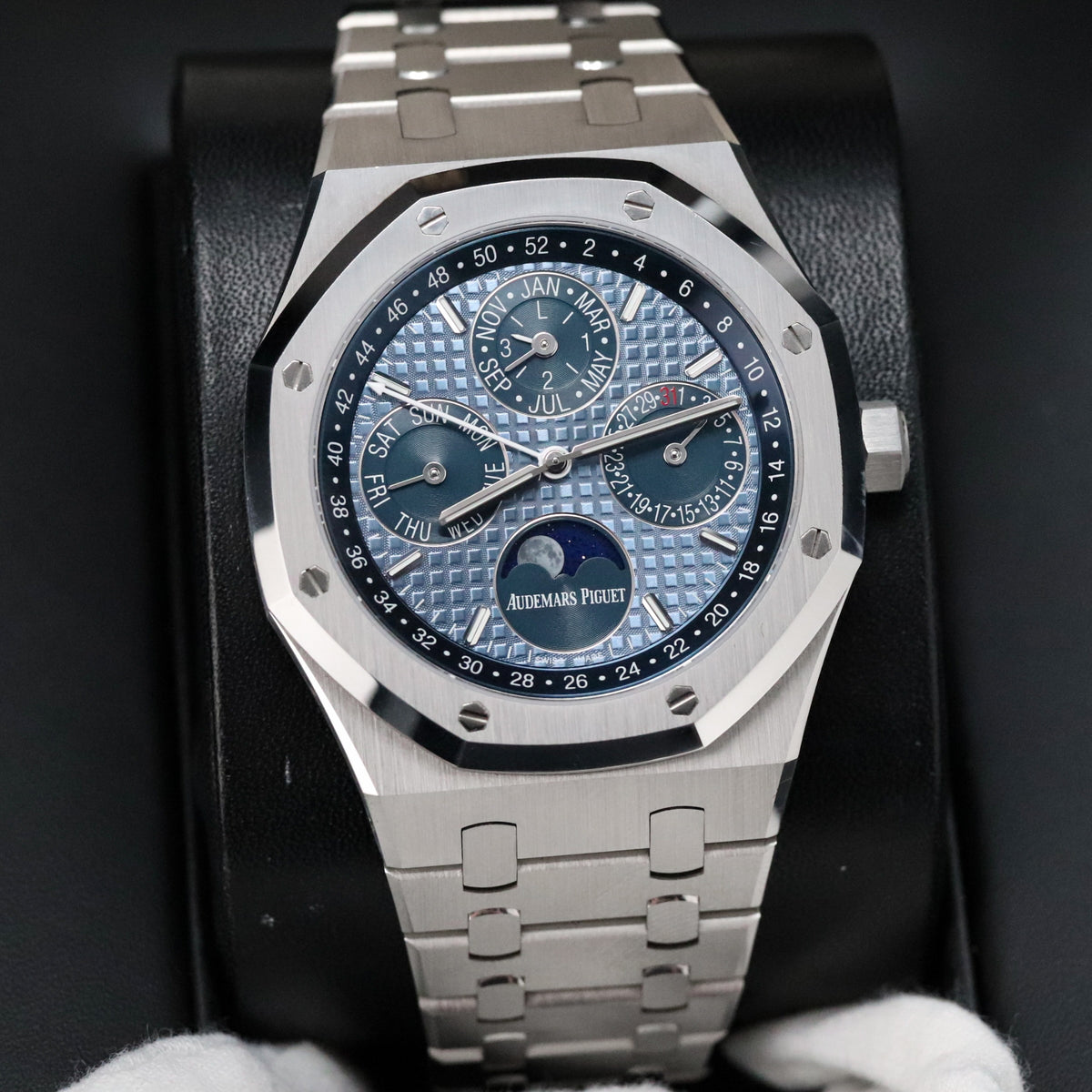 Audemars Piguet Royal Oak Perpetual Calendar Perpetual Calendar Blue Dial 41mm Stainless Steel 26574ST.OO.1220ST.02