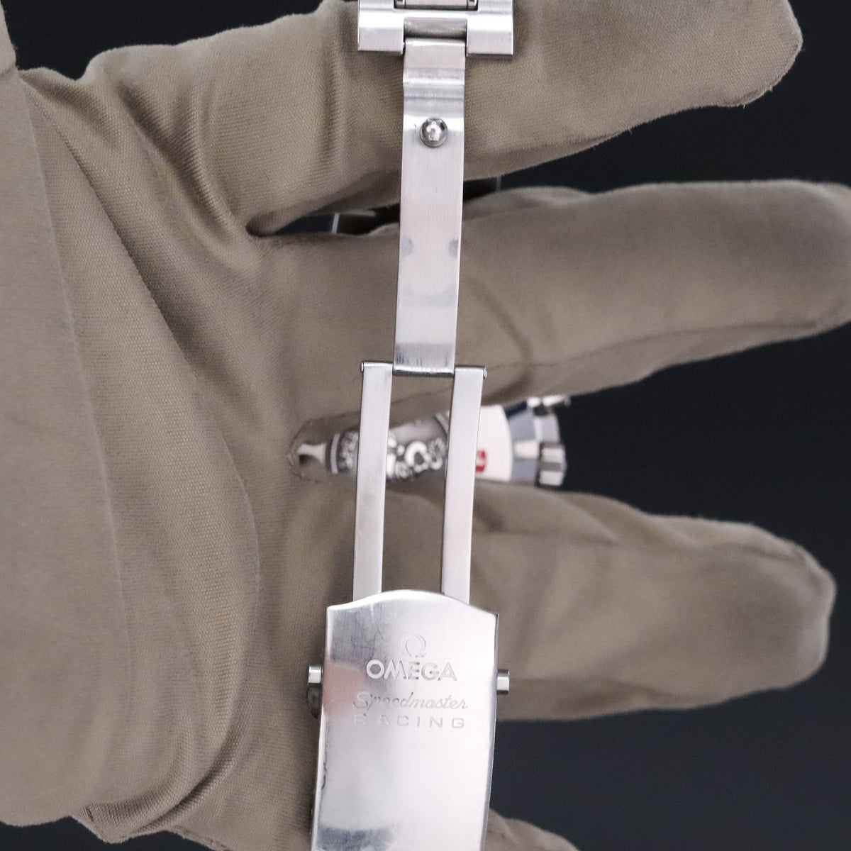 Omega Speedmaster Racing 42mm Black Carbon Fiber Dial Stainless Steel 3552.59.00