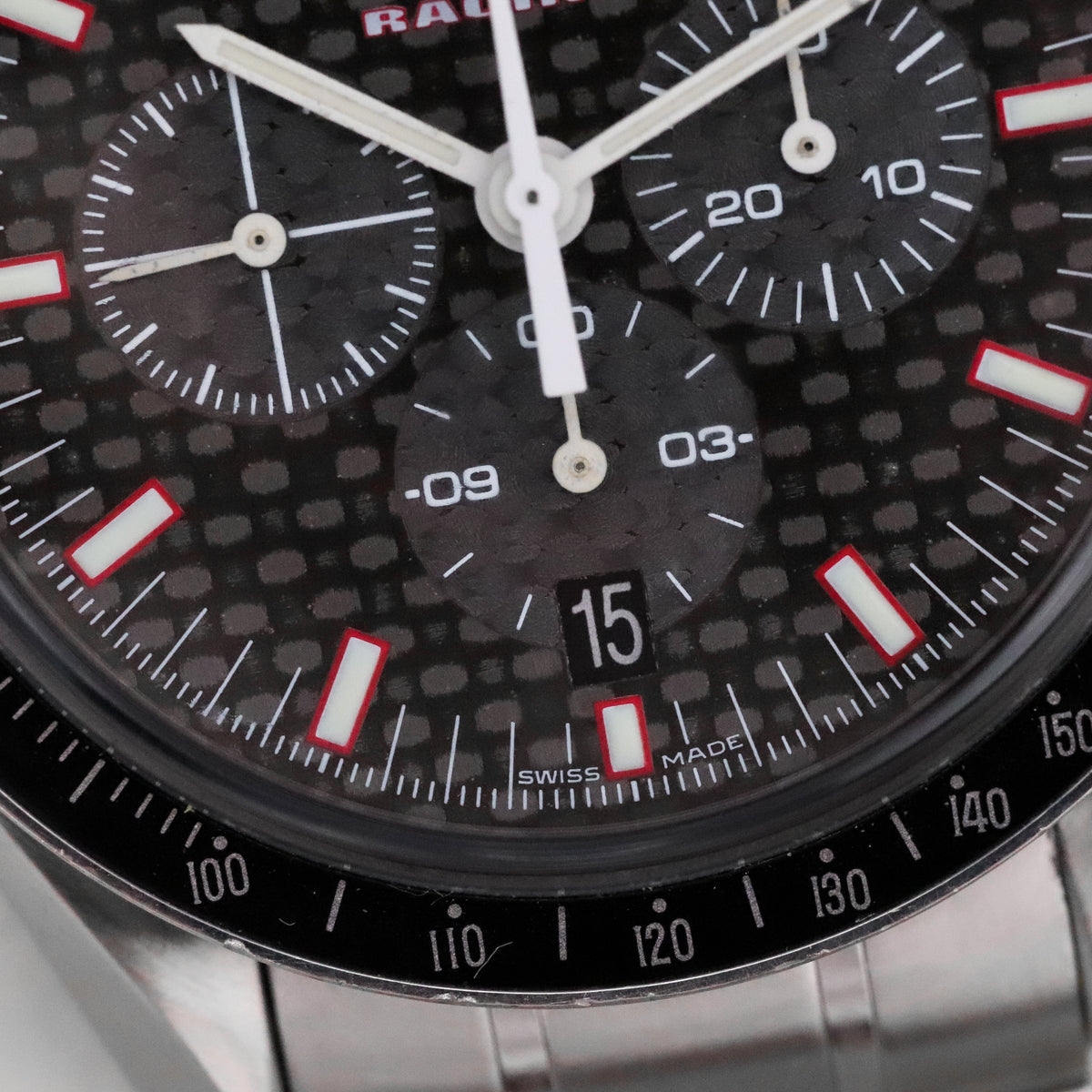 Omega Speedmaster Racing 42mm Black Carbon Fiber Dial Stainless Steel 3552.59.00