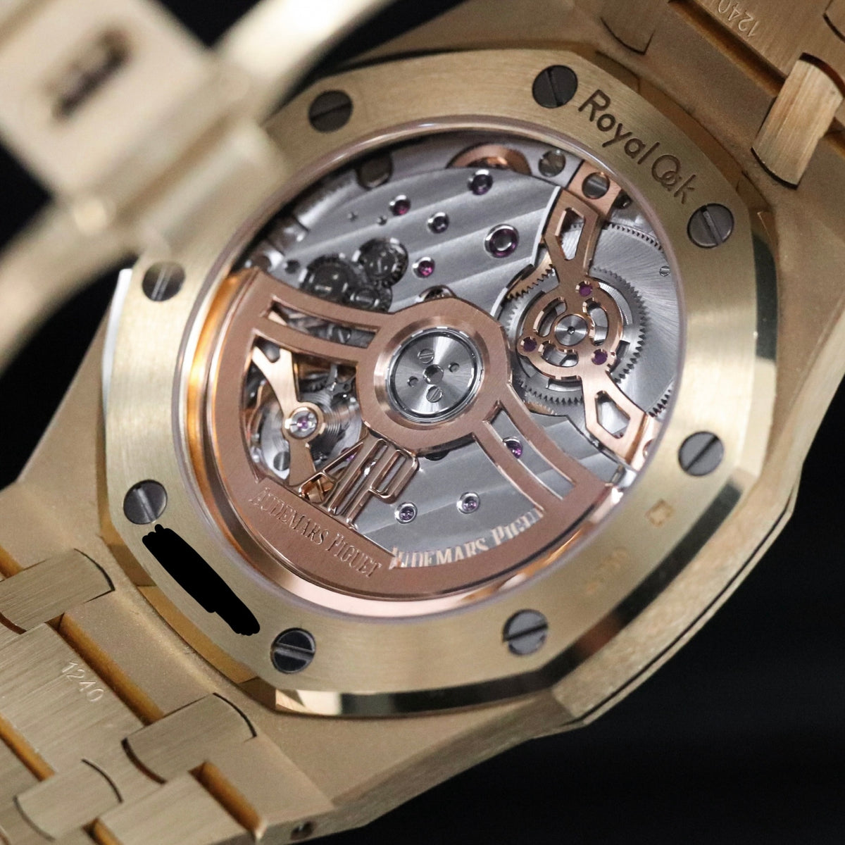 Audemars Piguet Royal Oak Jumbo 39mm Yellow Gold Smoked Flumed Extra Thin 16202BAOO.1240BA.02