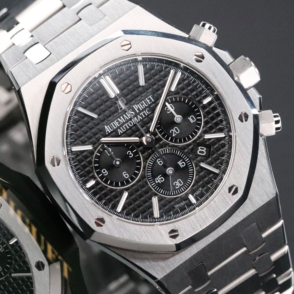 Audemars Piguet Royal Oak Chronograph Black Dial 41mm Stainless Steel 26320ST
