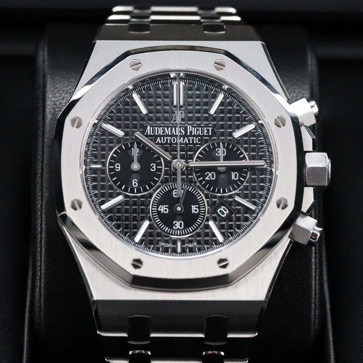 Audemars Piguet Royal Oak Chronograph Black Dial 41mm Stainless Steel 26320ST