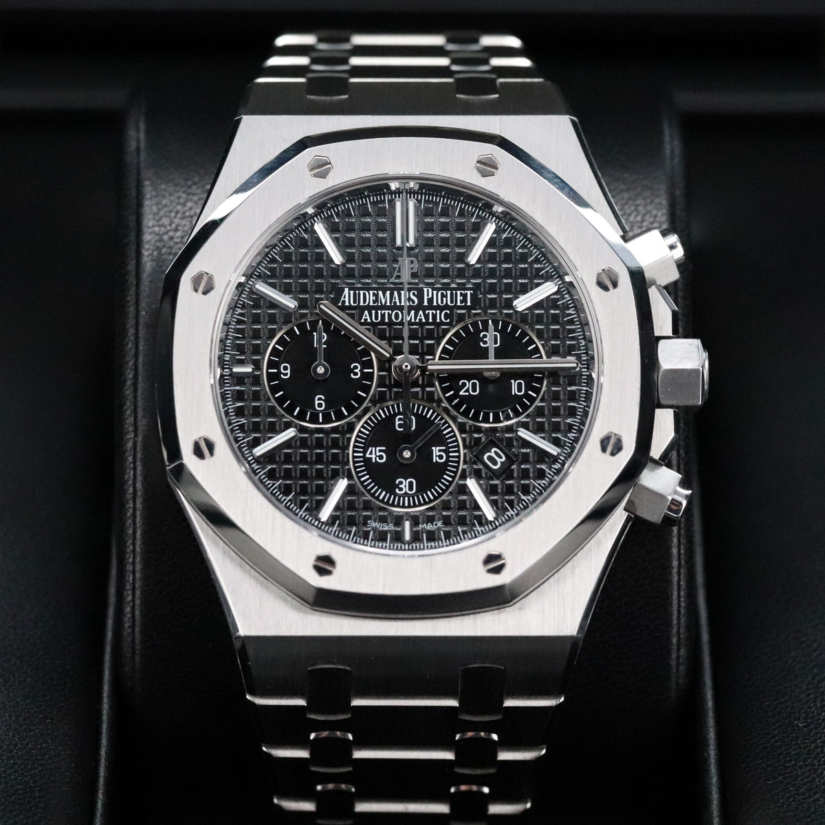 Audemars Piguet Royal Oak Chronograph Black Dial 41mm Stainless Steel 26320ST