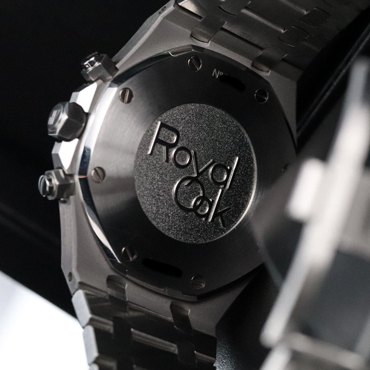 Audemars Piguet Royal Oak Chronograph Black Dial 41mm Stainless Steel 26320ST