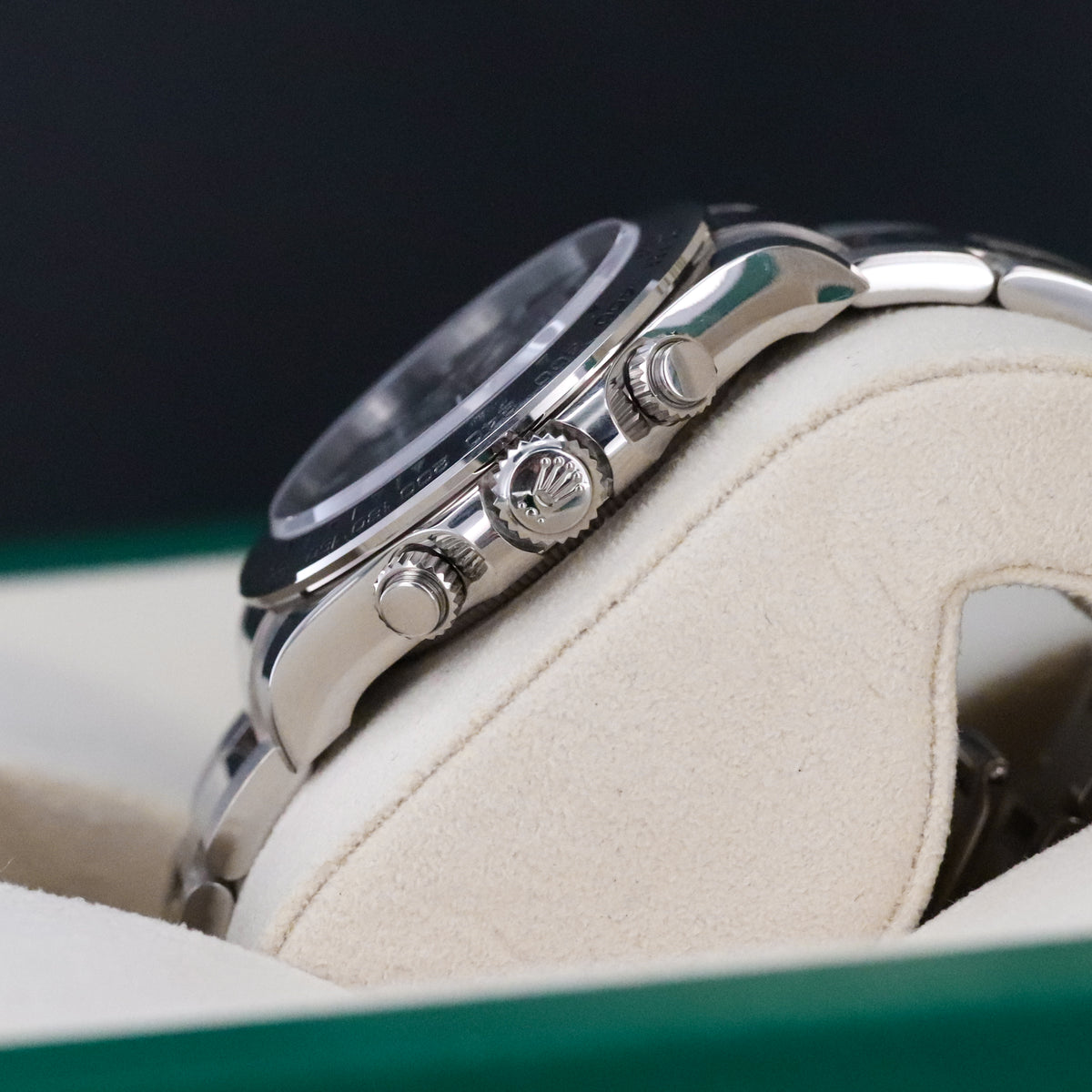 Rolex Daytona Baby LeMans 2025 Complete 40mm White Gold Black Dial Silver Sub Dials Oyster 126509