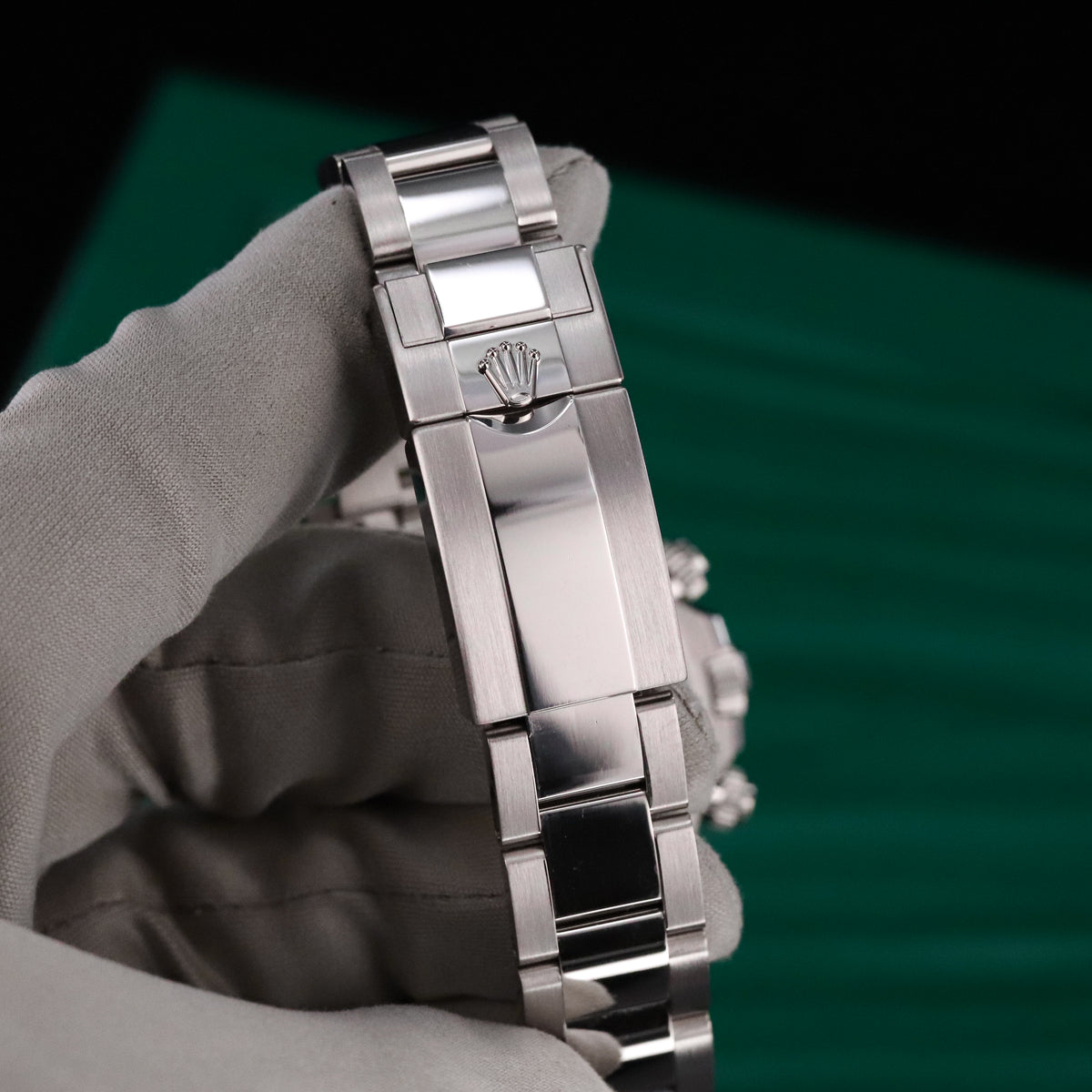 Rolex Daytona Baby LeMans 2025 Complete 40mm White Gold Black Dial Silver Sub Dials Oyster 126509