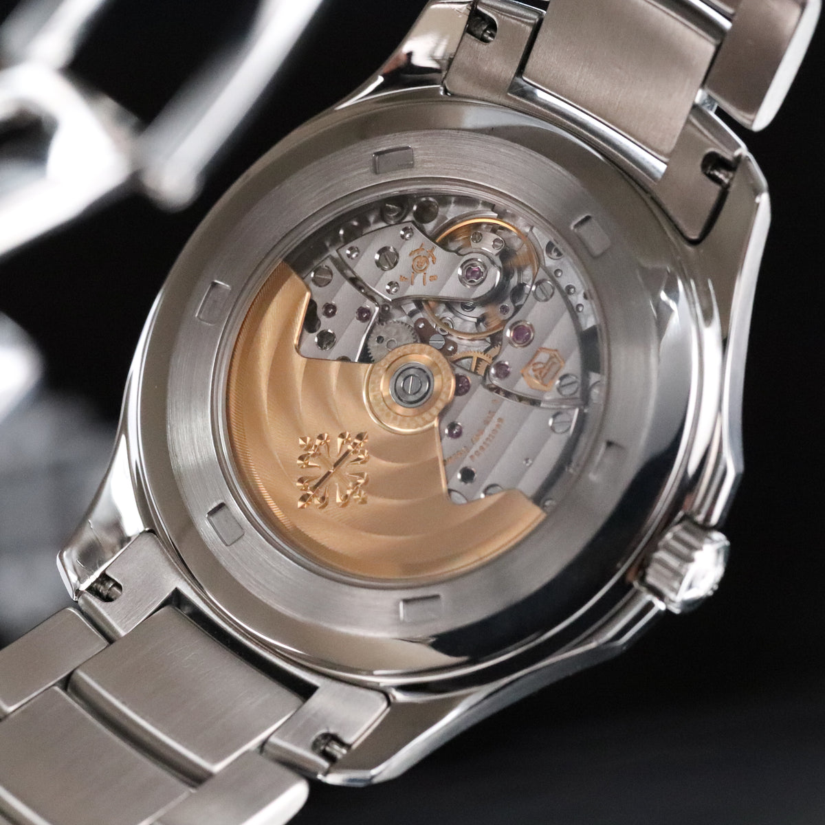 Patek Philippe Aquanaut Complete 40mm Stainless Steel Grey Black Dial Steel Bracelet 5167A-001