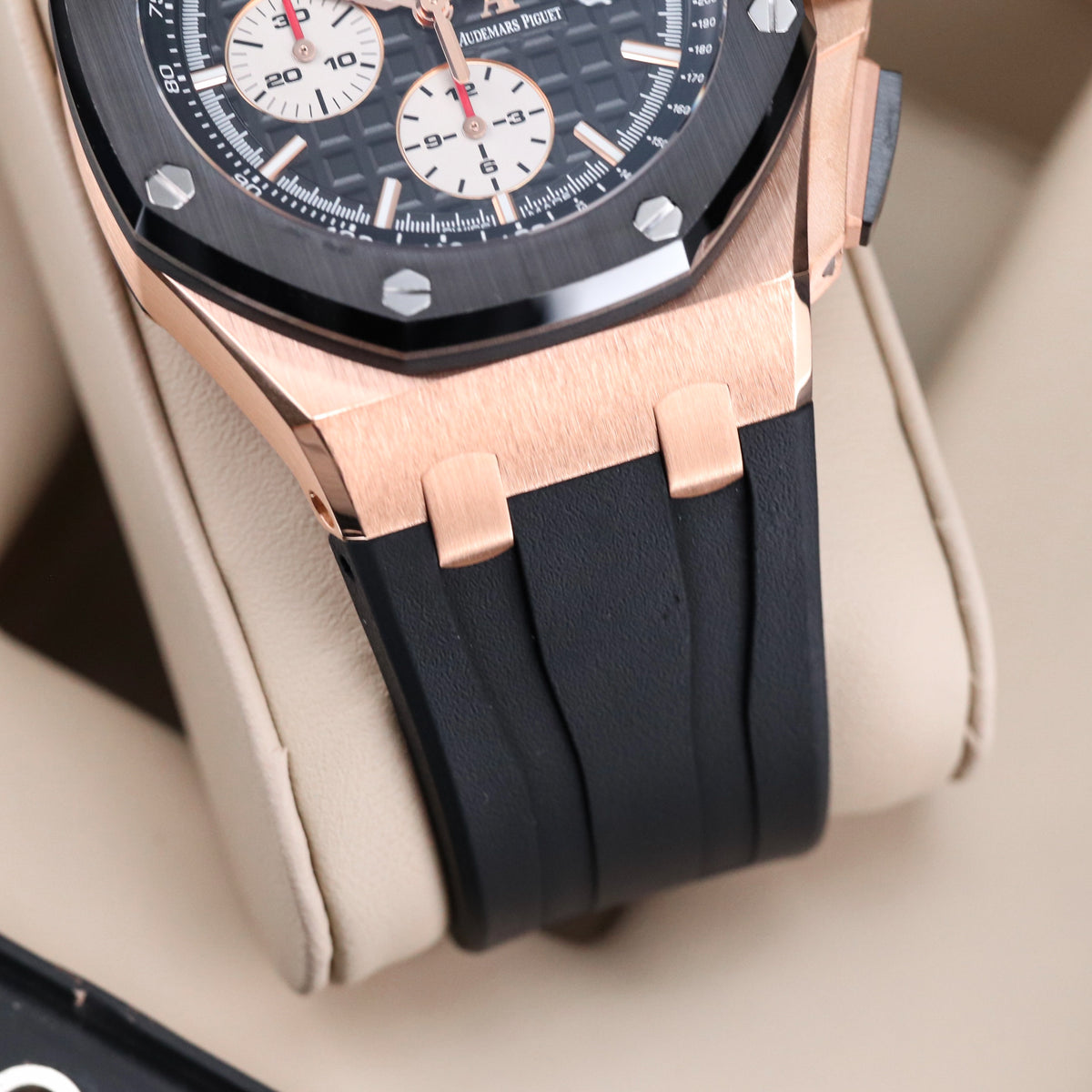 Audemars Piguet Royal Oak Offshore 44mm Rose Gold Black Ceramic 26401RO.OO.A002.CA.01