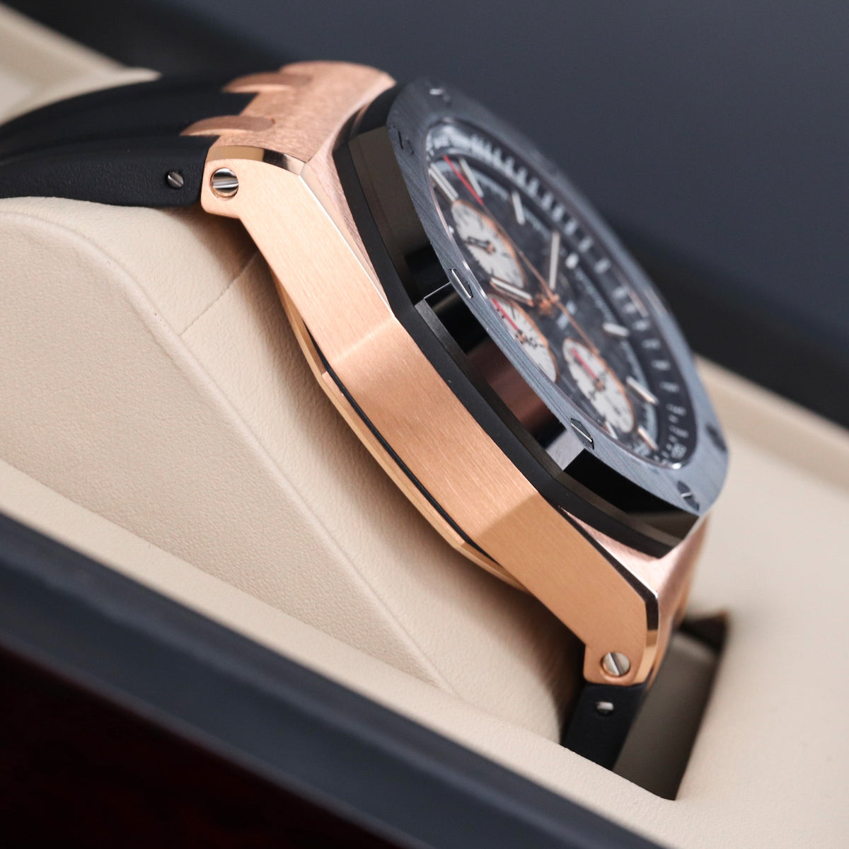 Audemars Piguet Royal Oak Offshore 44mm Rose Gold Black Ceramic 26401RO.OO.A002.CA.01