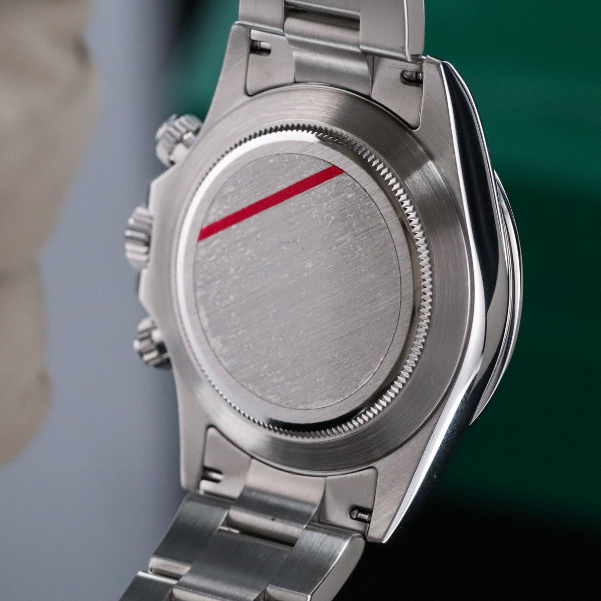 Rolex Cosmograph Daytona 40mm Black Dial Steel Bezel Automatic 116520