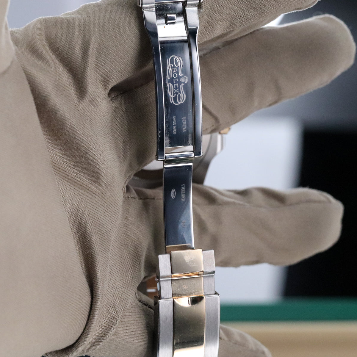 Rolex GMT-Master II Bumblebee Zombie Two Tone Ceramic Bezel Black Gray 40mm Steel Gold 126713 GRNR