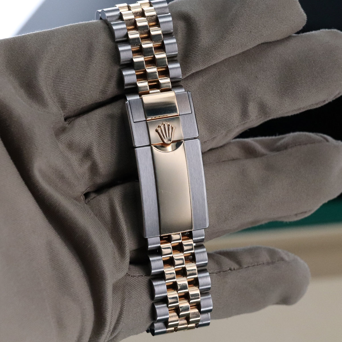 Rolex GMT-Master II Bumblebee Zombie Two Tone Ceramic Bezel Black Gray 40mm Steel Gold 126713 GRNR