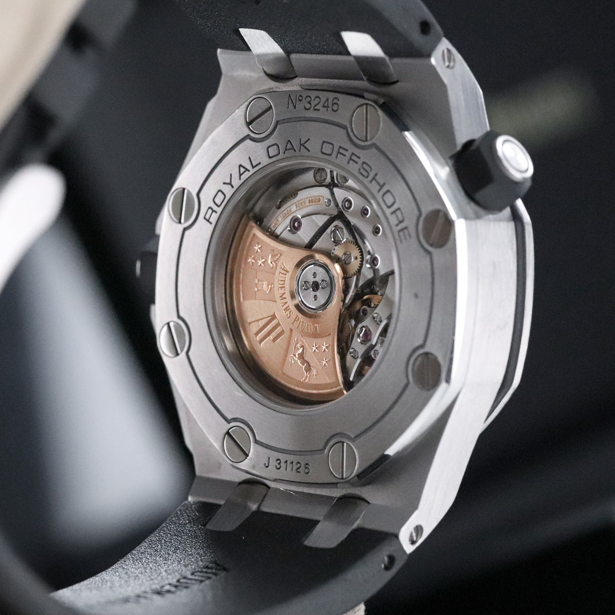 Audemars Piguet Royal Oak Offshore Diver White Dial Steel 42mm Black Rubber 15710ST.OO.A010CA.01