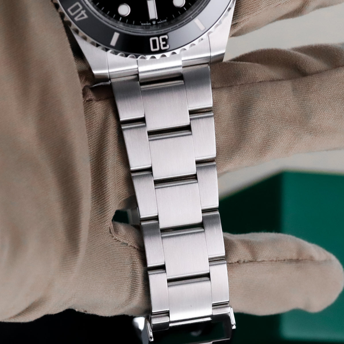 Rolex Submariner Sub No Date 41mm Black Ceramic Bezel Oyster Steel Bracelet Black Dial 124060
