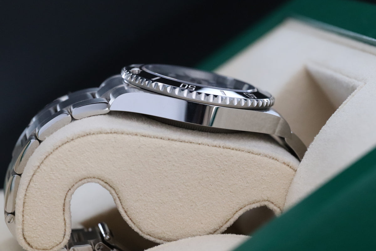 Rolex Submariner Sub No Date 41mm Black Ceramic Bezel Oyster Steel Bracelet Black Dial 124060