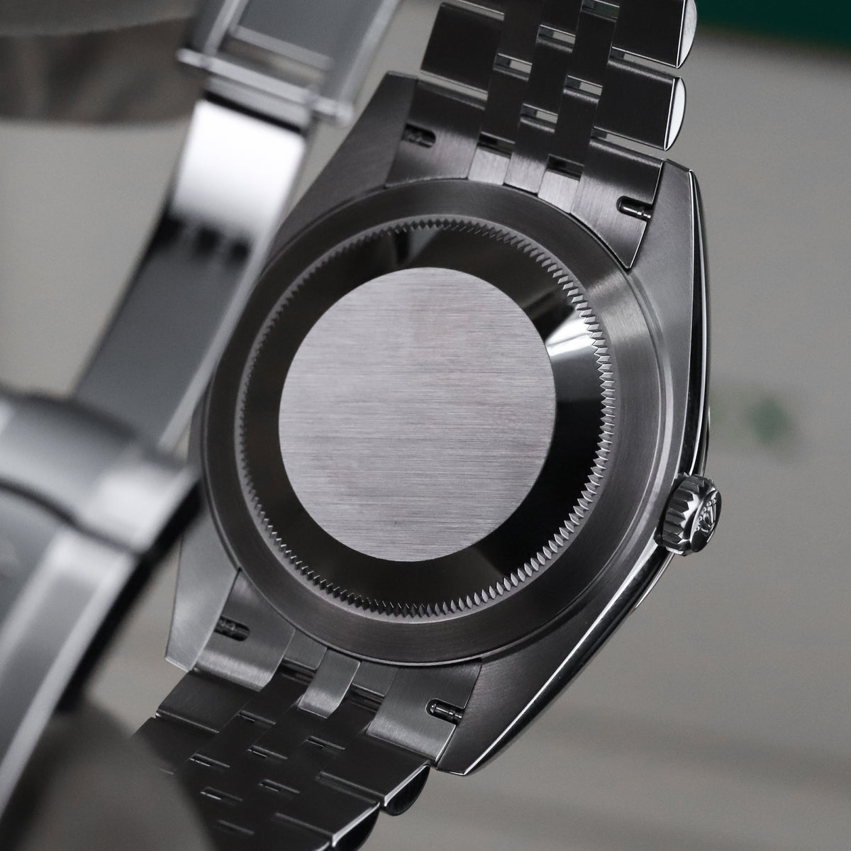 Rolex Datejust 41 41mm  White Roman Dial Jubilee Bracelet Fluted White Gold Bezel 126334