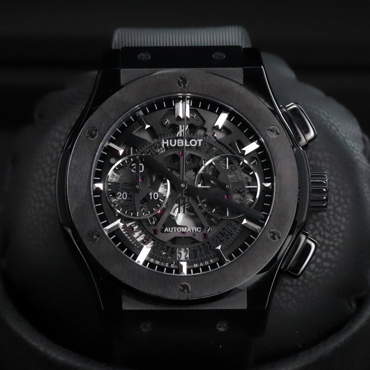 Hublot Classic Fusion Aerofusion 45mm Ceramic Skeleton Black Magic 525.CM.0170.RX