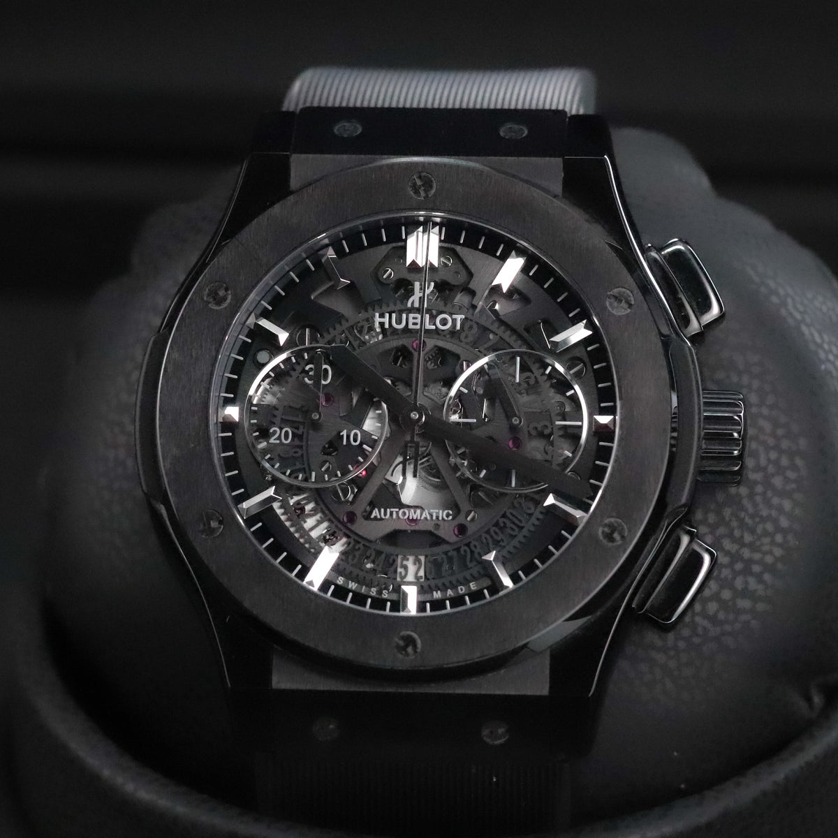 Hublot Classic Fusion Aerofusion 45mm Ceramic Skeleton Black Magic 525.CM.0170.RX