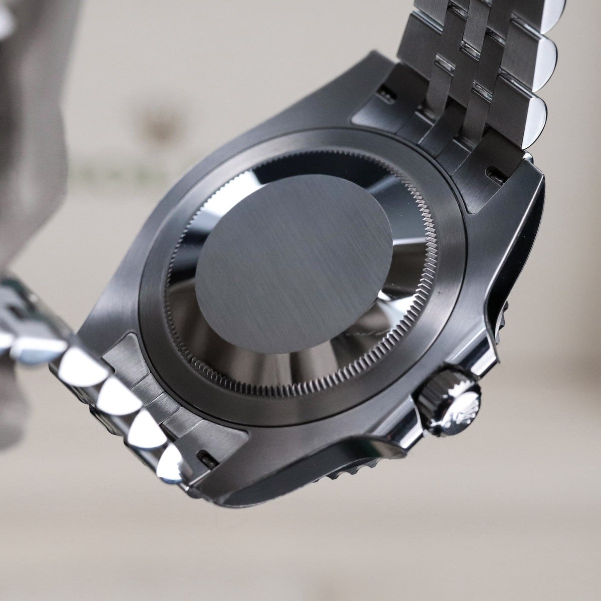 Rolex GMT Master II Bruce Wayne 40mm Black Grey Ceramic Bezel Green Arrow Jubilee 126710GRNR