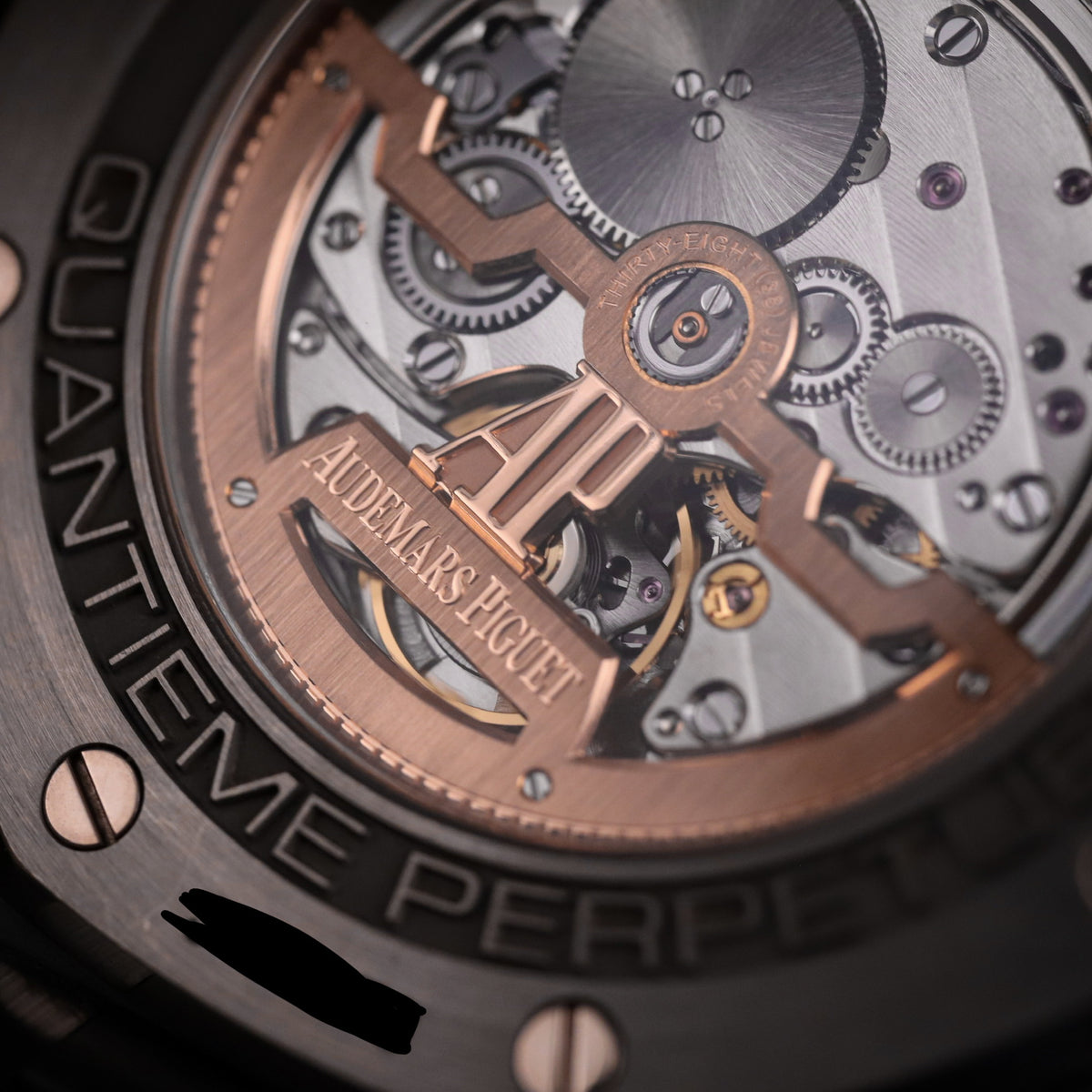 Audemars Piguet Royal Oak Perpetual Calendar 26579CE Black Ceramic 41mm Slate Grey Dial Moonphase 26579CE.OO.1225CE.01