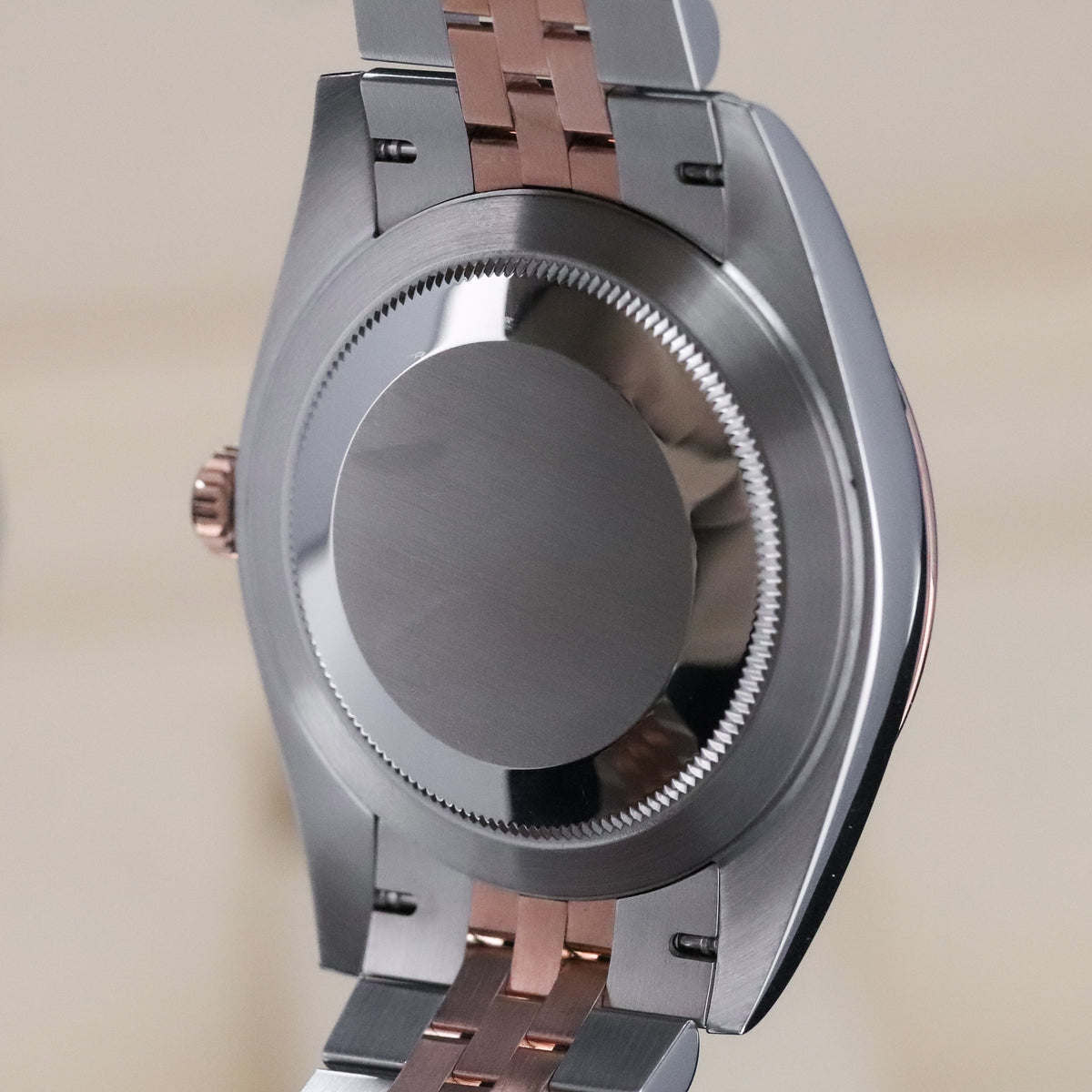 Rolex Datejust 41mm Sunburst Dial Rose Gold Fluted Bezel Jubilee Bracelet 126331