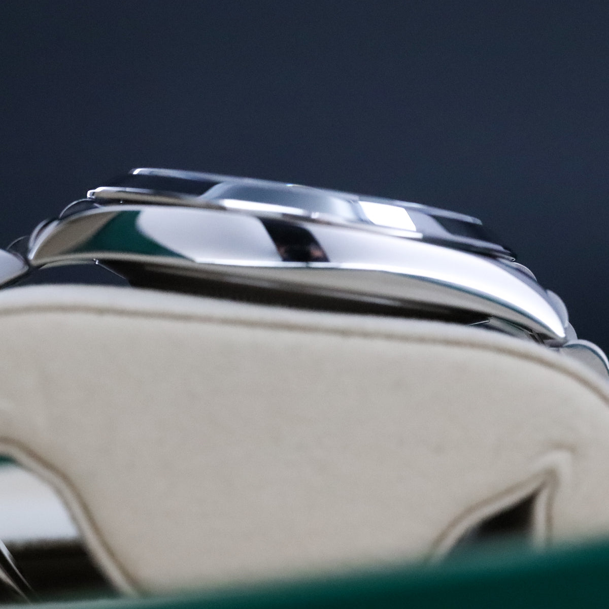 Rolex Datejust 41mm Blue Dial Stainless Steel Smooth Bezel Jubilee Bracelet 126300 Complete Set