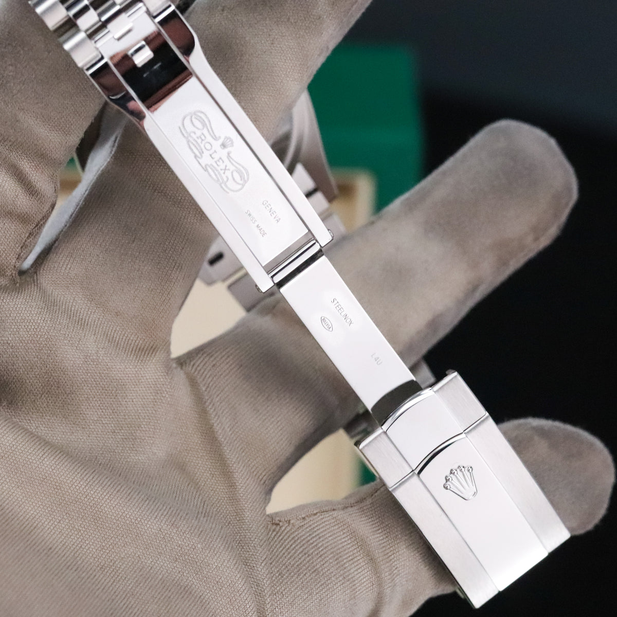 Rolex Datejust 36 36mm Blue Dial Steel Diamond Markers Fluted Bezel Jubilee 126234 Complete Set