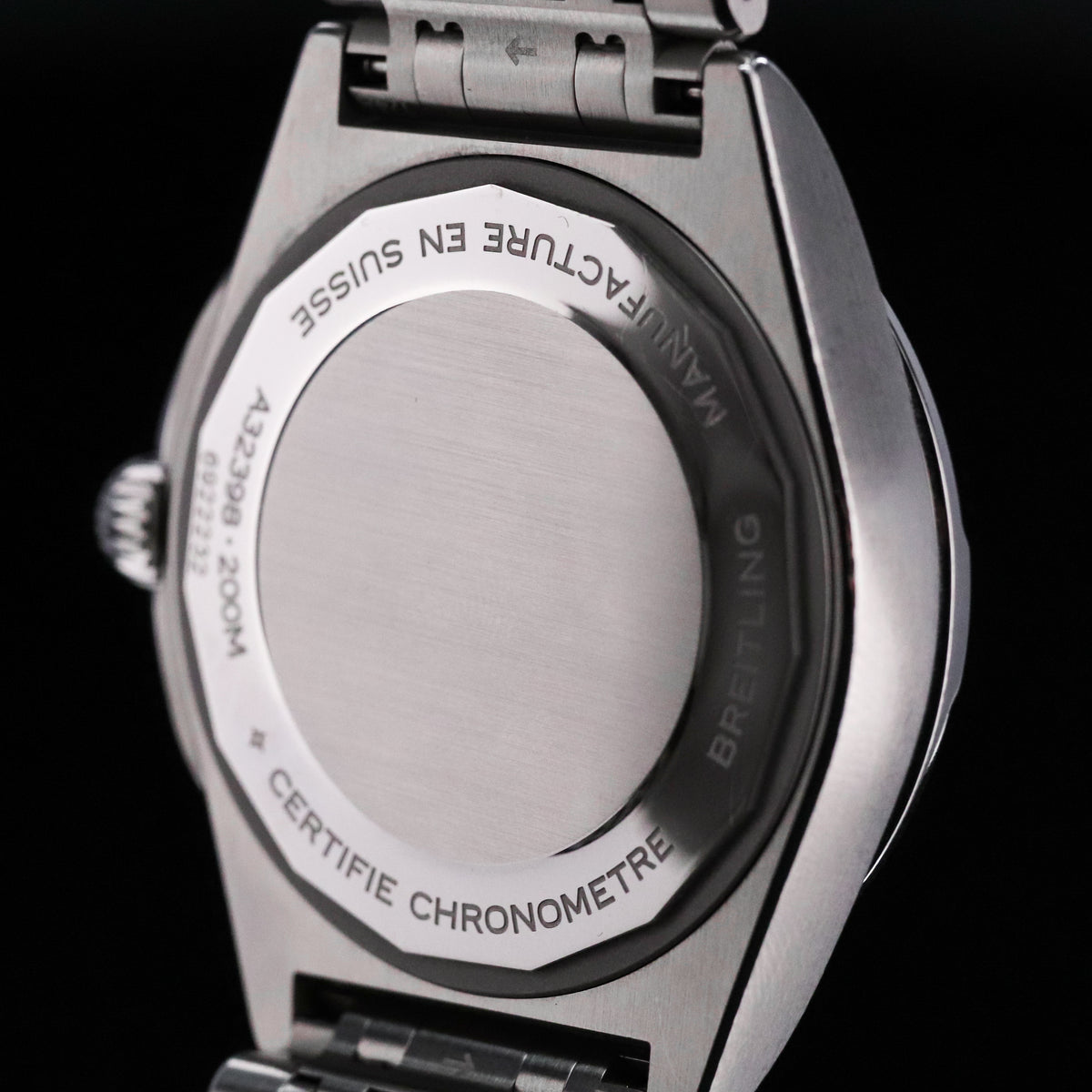 Breitling Chronomat GMT 40mm White Dial Sapphire Crystal Stainless Steel A32398101A1A1